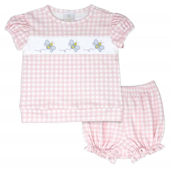 LULLABY SET Other - NEW LULLABY SET girls lagniappe bloomer set in pink honeycomb